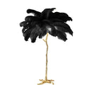 Nordic Resin Feather LED Floor Lamp for Luxury Home Decor by Ljojo