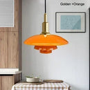 Bauhaus 3 Layer Glass LED Pendant Lamp Modern Elegant Chandelier by Ljojo