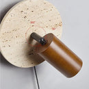 Huangdong Stone Bedroom Wall Lamp: Retro Silent Wind Study Wall Fixture by Ljojo