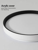 Ljojo LED Round Ceiling Lamp: Modern, Simple, & Stylish for Bedroom, Study, Balcony & Living Room