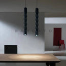 Ljojo Modern Art Deco Cylinder Pendant Lights for Kitchen Island and Dining Room.