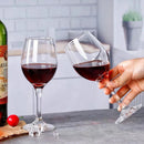 Ljojo 320ml Crystal Red Wine Glass Set for Family Party Home Champagne Glass