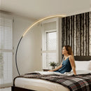 Ljojo LED Floor Lamp Black White Modern Indoor Lighting Fixtures