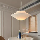 French Cream Umbrella Cloth Ceiling Lamp by Ljojo for Dining Room & Bedroom