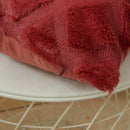 Ljojo 45x45cm Soft Diamond Plush Cushion Cover for Home Decor Sofa Pillowcase