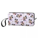 Ljojo Minnie Mouse Makeup Bag Cosmetic Pouch - Cute Cartoon Merch for Girl Woman