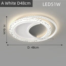Ljojo LED Round Gold Ceiling Light - Modern Luxe Nordic Style