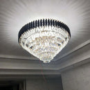 K9 Crystal Chandelier Living Room Villa Bedroom Ceiling Light - Ljojo