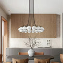 Modern Glass Bubble Master Bedroom LED Pendant Light by Ljojo - High-end Nordic Villa Chandeliers