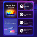 Ljojo™ RGB Atmosphere Light Strip for Esports Gaming Setup and Screen Display