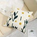 Embroidered Bohemian Pillow Cover by Ljojo - 45x45 Decorative Cushion Case