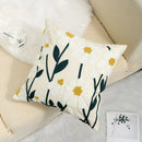 Embroidered Bohemian Pillow Cover by Ljojo - 45x45 Decorative Cushion Case