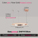 Ljojo LED Chandelier: Modern Dining Room Lighting for Bedroom, Living Room, and Study