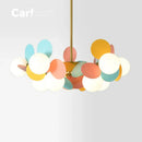 Nordic Colorful Living Room Chandelier Magic Bean Designer Modern Simple Light Luxury Ljojo