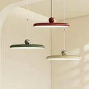 Ljojo Flying Saucer LED Pendant Lights Cream Chandelier Home Room Decoration French Minimalist Style