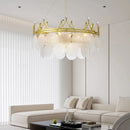 Crystal Glass Pendant Light LED Chandelier Modern Elegant Nordic Living Room Dining Bedroom by Ljojo