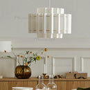 2026 French Nordic Wabi-Sabi Fabric Pendant Light - Handmade Modern Ceiling Lamp by Ljojo