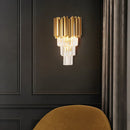 Ljojo Luxury Crystal Wall Lamp for Modern Living Room and Staircase Walls