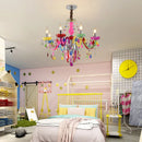Modern Crystal Chandelier Pendant Light for Bedroom Living Room by Ljojo