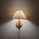 E27 Wooden Wall Lamp Petal Design Nordic Style Ljojo Branded Balcony Light