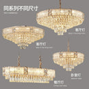 Ljojo Luxury Crystal Chandelier: Elegant Lighting for Living Room, Dining Room, Bedroom
