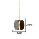 Ljojo Modern Acrylic Dining Room Chandelier | Nordic LED Pendant Lighting for Bedroom
