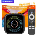 Ljojo™ Voice TV Box 8K HDR10+ Android 14 Dual WiFi6 BT5.0 Set Top Box