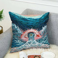 Ljojo 40x40 Jane Koluga Art Pillow Cover for Home Decor and Car Sofa Fall Theme