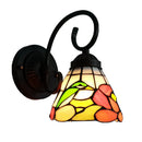 American Bird Tiffany Style Glass Wall Lamp for Bedroom & Dining Room Decor by Ljojo