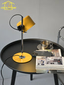 Italian Design Mini Coupe Table Lamp LED G9 Iron Art Adjustable Lifting in Black - Ljojo