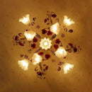 Nordic Flower LED Pendant Light Chandelier by Ljojo - Modern Dining Room Bedroom Decor Fixture