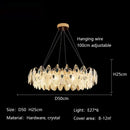 Modern Luxury Crystal LED Chandelier For Living Dining Room Pendant Light by Ljojo