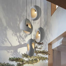 Ljojo Irregular Resin LED Hanging Lamp Wabi-sabi Nordic Creative Home Decoration LED