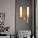 Ljojo Marble Decoration Copper Wall Sconce Light - Modern Minimalist Interior Lighting Fixtures
