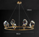 Ljojo LED Chandeliers: Modern Pendant Lighting for Dining Room, Ceiling Hanging Lamps