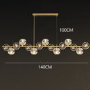 Ljojo Luxury Crystal Living Room Chandelier - Modern Elegant Ceiling Light Fixture
