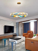 Ljojo Luxury LED Crystal Glass Chandelier for Modern Villa Decor.