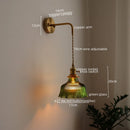 Ljojo LED Wall Lamps: Nordic Modern Design, Bedroom & Bathroom Lighting, Pull Chain Switch.