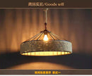 Hemp Rope Pendant Ceiling Chandelier | Classic Retro Antique Industrial Dining Room Light