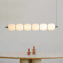 Minimalist Glass Chandelier Pendant Lamp for Bedroom Living Room by Ljojo