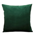 Green Velvet Throw Pillow Cover 45*45cm - Ljojo Ultra Soft Pillowcase