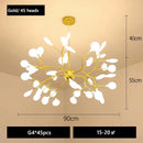 Ljojo LED Firefly Pendant Light: Modern Romantic Hanging Light Fixture