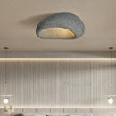 Cream Nordic Wabi Sabi LED Ceiling Light Chandelier for Bedroom Luxury Home Decor Lustre - Ljojo