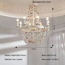 French Style Crystal Led Pendant Light for Stairs by Ljojo
