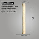 Ljojo Marble Wall Lamp: Designer Natural Copper LED Lighting for Various Rooms