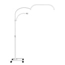 Ljojo Arch Floor Lamp with Wheel | 3-Light Mode Beauty Fill Light for Makeup and Skincare