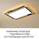 Ljojo LED Ceiling Light: Modern Kids Study Lamp, Living Room Chandelier