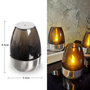 LED Solar Light Waterproof Candles Outdoor Rechargeable Tea Lights for Party Garden Decor by Ljojo