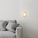 Nordic Minimalist Glass Wall Lamp for Bedroom Living Room Decor by Ljojo