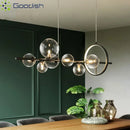 Circular Ring LED Pendant Lights Chandelier for Living Room - Modern Minimalist Luxury by Ljojo